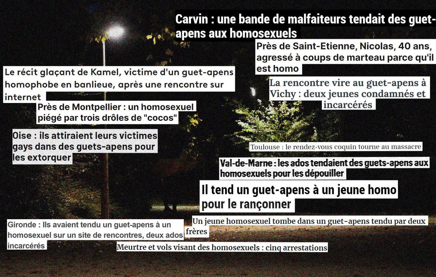 Allumez-les ! Un guet-apens nocturne secoue Noisy-le-Grand